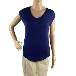 rag & bone/JEAN Micro Modal Femme Tee Navy XS